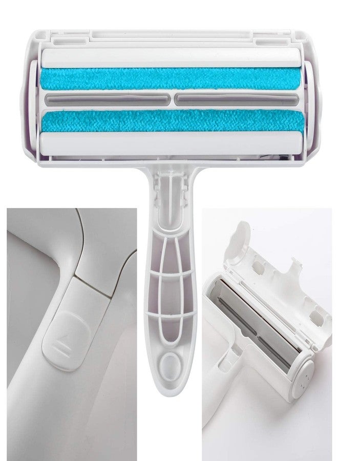 XIBO Pet Hair Remover Roller cat Hair Remover, Self Cleaning pet Hair Remover, Cashmere Roller Animal Hair Removal Tool，Carpet, Bedding, Car Seat. - Image 4
